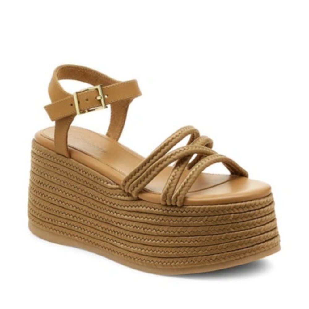 Kelsi Dagger Brooklyn Mend Platform Wedge Sandal … - image 1